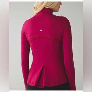 Lululemon new with tags define jacket red/berry